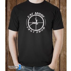 Eat More Fast Food Outdoors Hunting T-Shirt